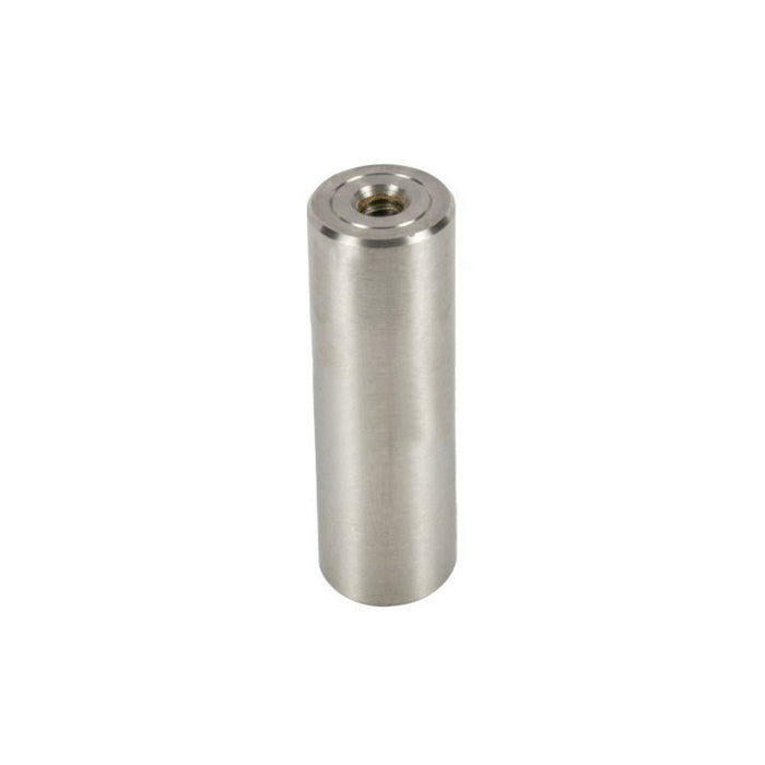 Standoff Bases (3/4" Diameter) (Brushed Stainless) (Height 4") - Reflect Window & Door