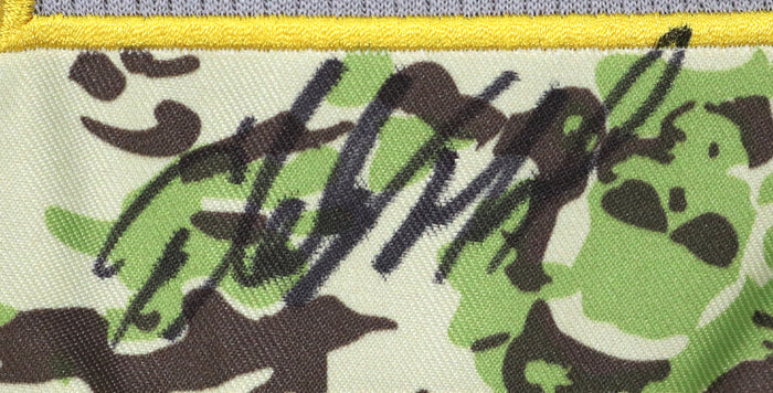 Starling Marte Pittsburgh Pirates Signed Autographed Usmc Camo #6 Jersey JSA COA