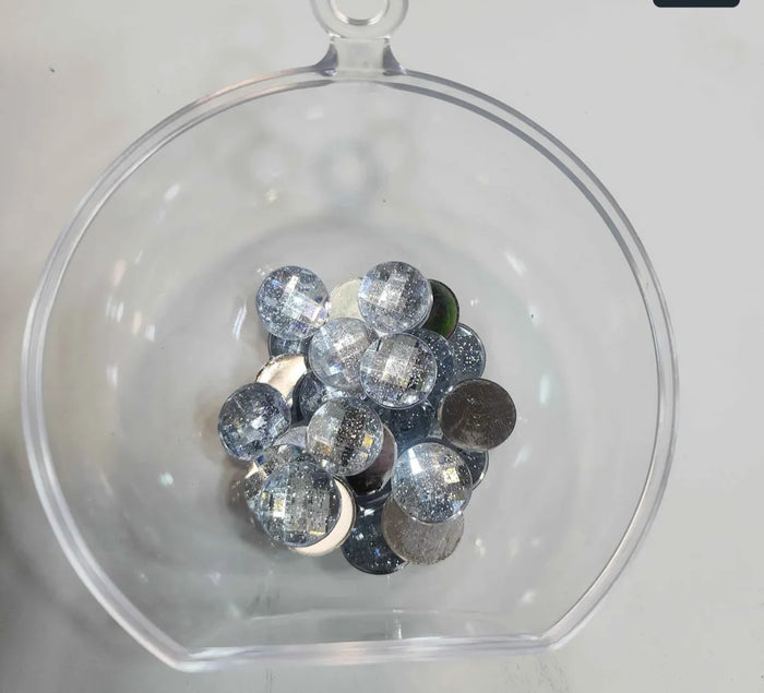 STONE DIAMOND ROUND GLITTER SMALL