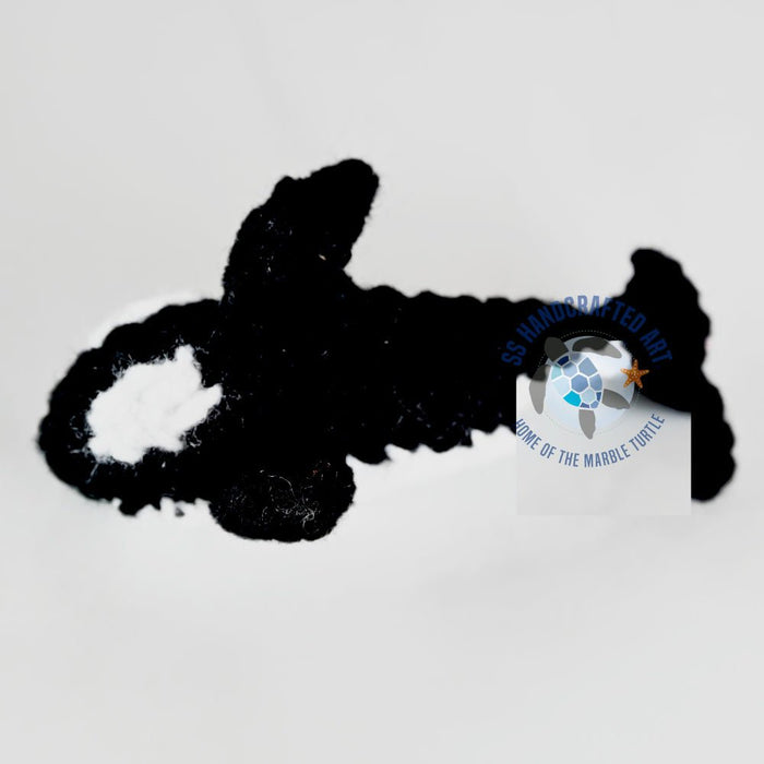 Stuffed Animal Crocheted Orca