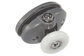 Sliding Shower Door Roller Assembly – Gray Top Roller - Reflect Window & Door
