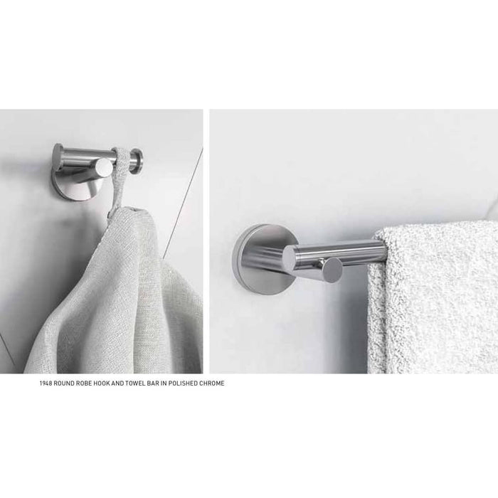 Taymor 1948 Round Double Robe Hook