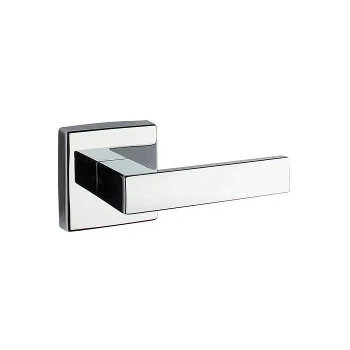Taymor 1948 Square Rosette Interior Door Lever, Modern Style