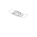 Taymor Bathtub Caddy With Adjustable Reading Rack Polished Chrome
