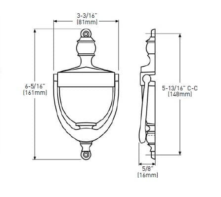 Taymor Classic Door Knocker