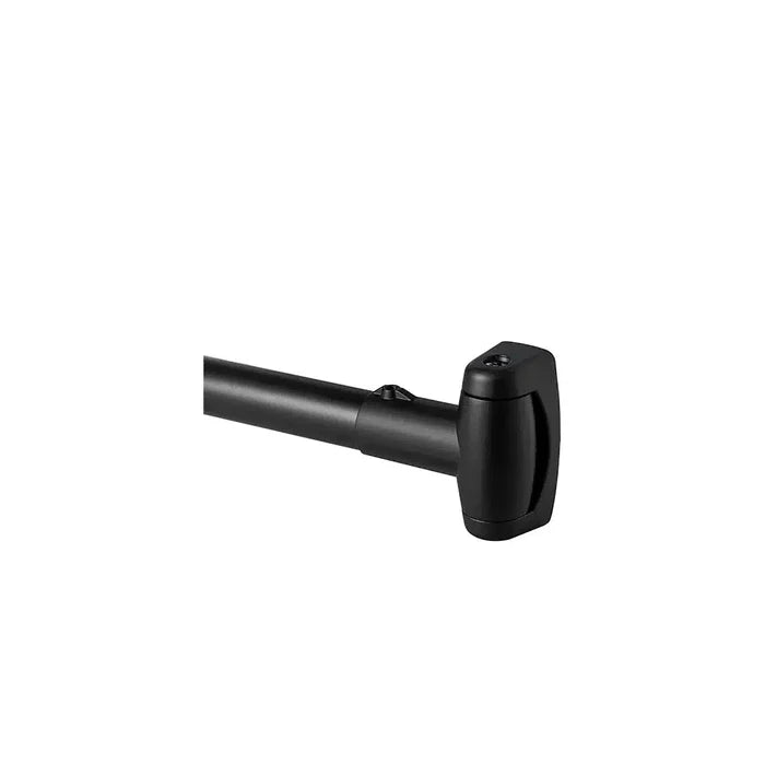 Taymor Curved Shower Rod With Swivel Flanges