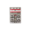 Taymor Epic Entry Ball Knob Twin Pack Satin Stainless Steel