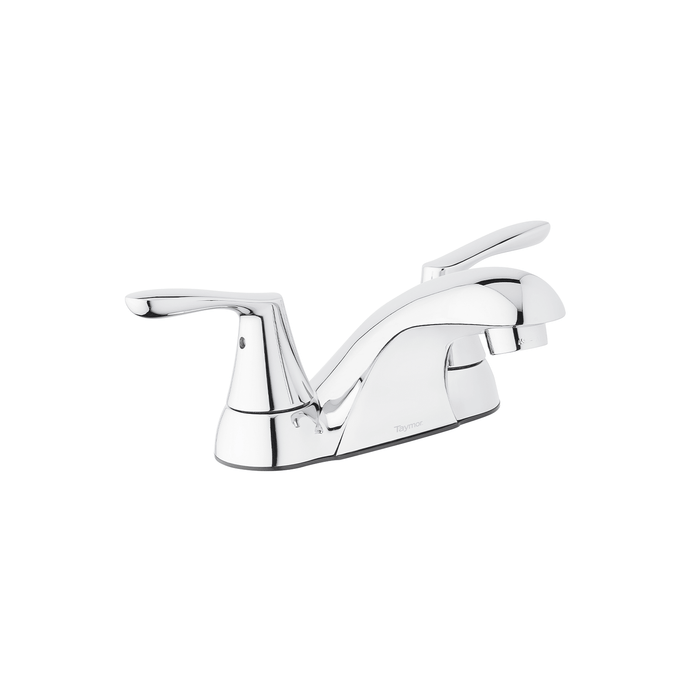 taymor infinity two lever lavatory faucet polished chrome