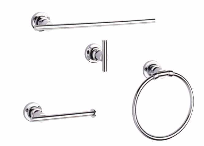 Taymor Northern Lights Towel Bar Polished Chrome