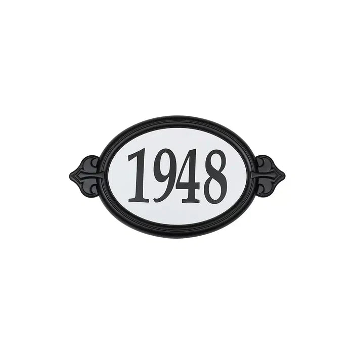 Taymor Oval Easy Install House Number Plaque
