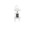 Taymor Reversible Shower Caddy With Adjustable Baskets Polished Chrome