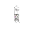 Taymor Toilet Paper Holder & Magazine Rack Polished Chrome