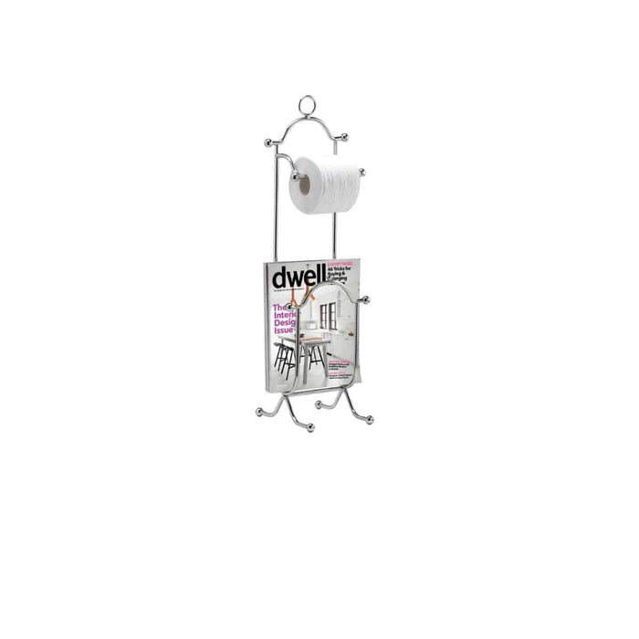 Taymor Toilet Paper Holder & Magazine Rack Polished Chrome