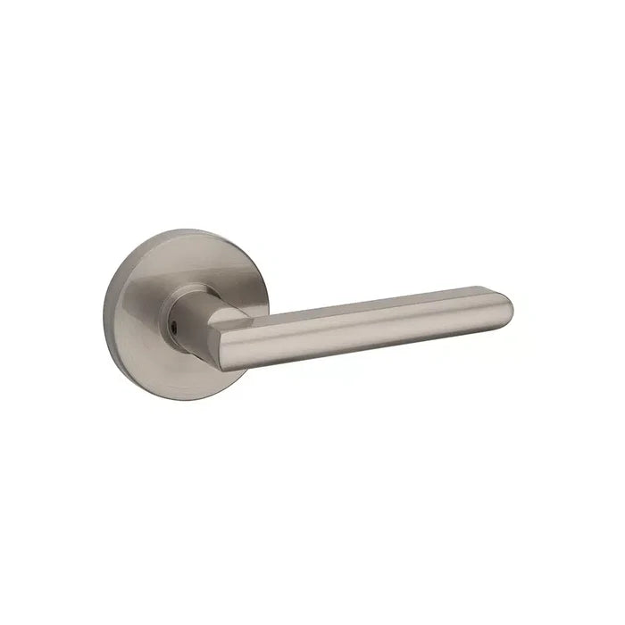 Taymor Vega Round Rosette Interior Door Lever, Modern Style