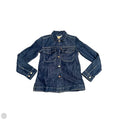 Top Long Sleeve By Gap In Blue Denim, Size: Xxs