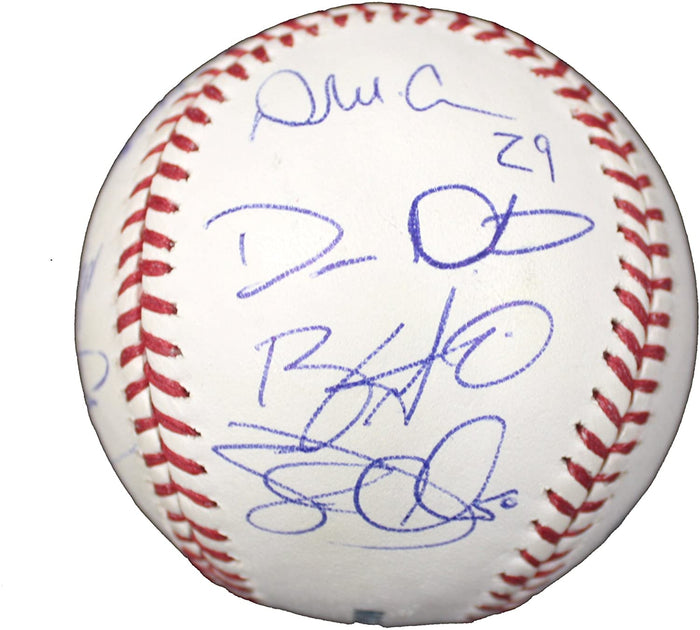 Toronto Blue Jays 2014 Team Signed Autographed Rawlings Official Major League Baseball with Display Holder
