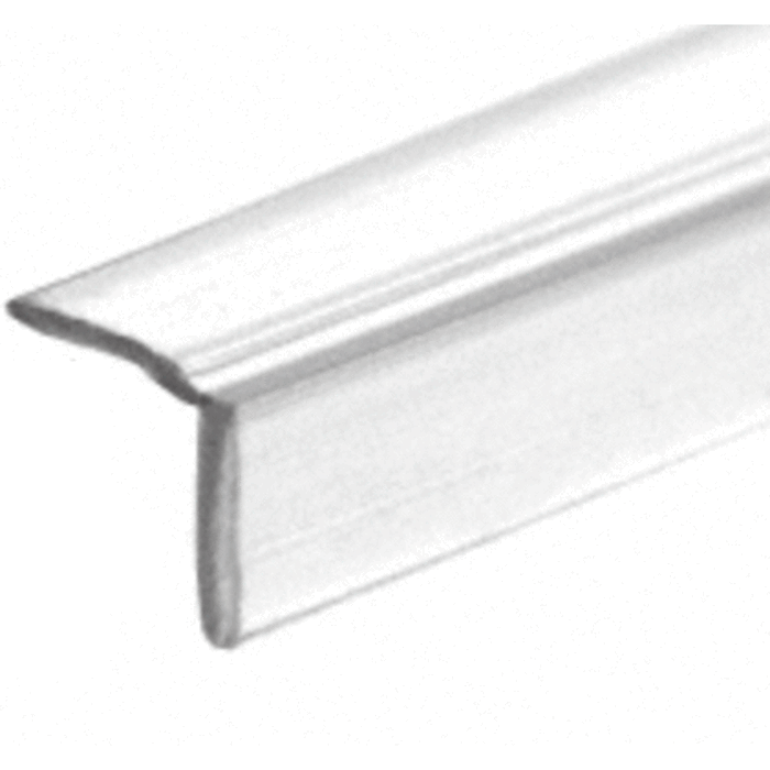 Swinging Shower Door Translucent Vinyl Edge "L" Seal with Adhesive - Reflect Window & Door