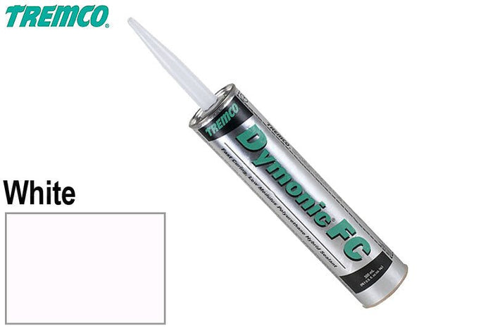 Tremco White Dymonic Fast Cure Sealant - Cartridge - Reflect Window & Door