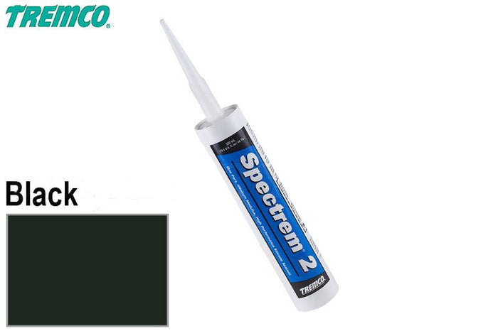 Tremco Spectrem 2 Black Structural Silicone - Cartridge - Reflect Window & Door