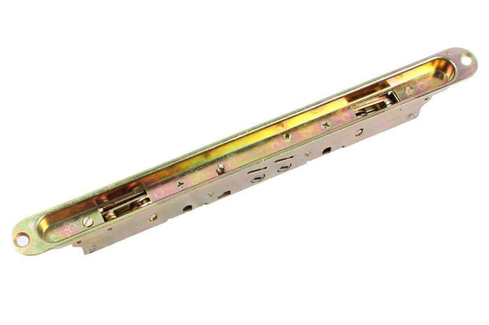 Two Point Mortise Lock for Sliding Glass Door – 12 - 1/2" Long, 12" Screw Holes, 9 - 1/2" Case - Reflect Window & Door