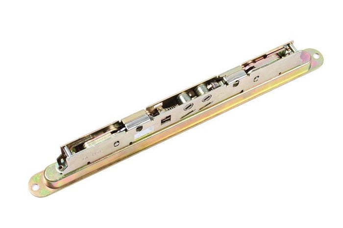 Two Point Mortise Lock for Sliding Glass Door – 12 - 1/2" Long, 12" Screw Holes, 9 - 1/2" Case - Reflect Window & Door