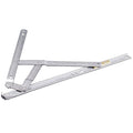 Truth Hardware 12 - 5/16" Stainless Steel Egress 4 - Bar Casement Window Hinge – Rust - Resistant Replacement Part - Reflect Window & Door