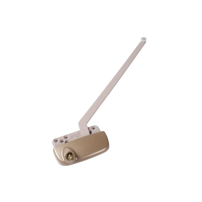 Truth Hardware Coppertone Ellipse Single Arm Right Hand Casement Window Operator With 13 - 1/2" Arm - Reflect Window & Door