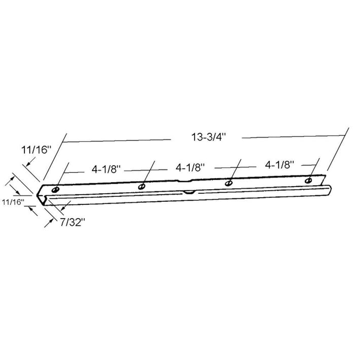 Truth Hardware 13 - 3/4" Casement Window Operator Channel Guide – Replacement Part for Casement Window Operators - Reflect Window & Door