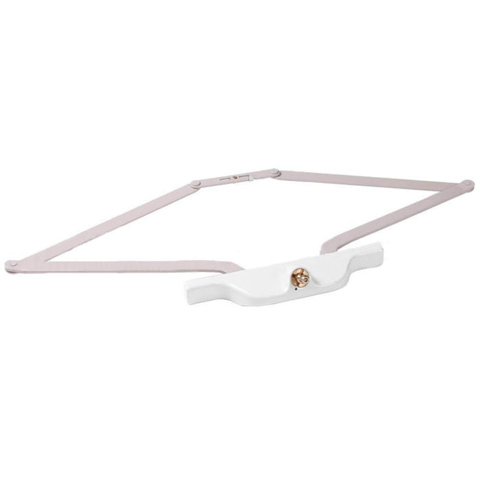 Truth Hardware 21 - 1/2" White Rear Mount Awning Window Scissor Arm Operator - Reflect Window & Door