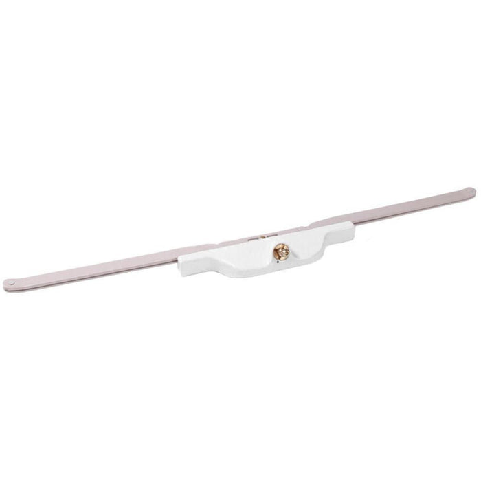 Truth Hardware 21 - 1/2" White Rear Mount Awning Window Scissor Arm Operator - Reflect Window & Door