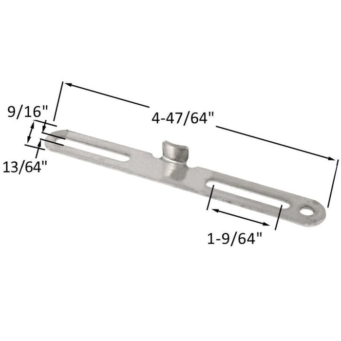Truth Hardware Window Lock Replacement – Steel Casement Keeper - Reflect Window & Door