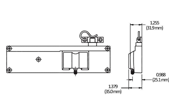 Manual Skylight Operator – Truth Hardware Aluminum Straight Drive - Reflect Window & Door