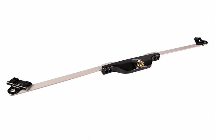 Truth Hardware® Black 24-3/4" Front Mount Awning Window Operator – Dual-Track Replacement Operator - Reflect Window & Door
