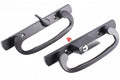 Truth Hardware Black Legacy Sliding Glass Door Handle Set – Keyed Security Lock with 3 - 15/16" Screw Holes - Reflect Window & Door