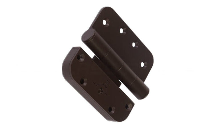 Truth Hardware Black Sentry Door Adjustable Guide Hinge – Left - Hand Adjustable Door Hinge - Reflect Window & Door