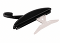 Truth Hardware® Black Maxim Multi-Point Awning Lock – Low-Profile Security Window Lock - Reflect Window & Door