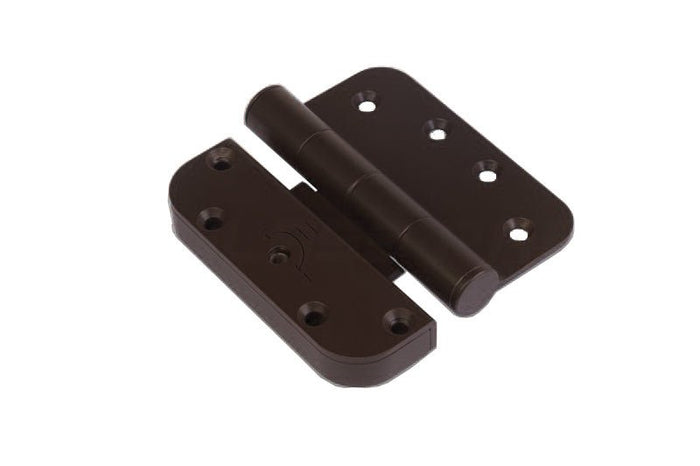 Truth Hardware Black Sentry Door Adjustable Guide Hinge – Right - Hand Adjustable Door Hinge - Reflect Window & Door