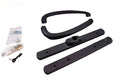 Truth Hardware Black Signature Sliding Glass Patio Door Handle Set – Centered Security Lock - Reflect Window & Door