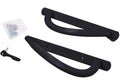 Truth Hardware Black Signature Sliding Glass Door Handle Set – Security Lock with 3 - 15/16" Screw Holes - Reflect Window & Door