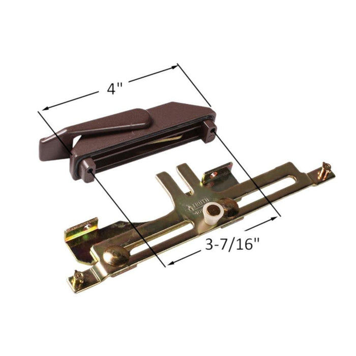 Truth Hardware Brown Casement Window Left Hand Multi - Point Sash Lock Assembly - Reflect Window & Door