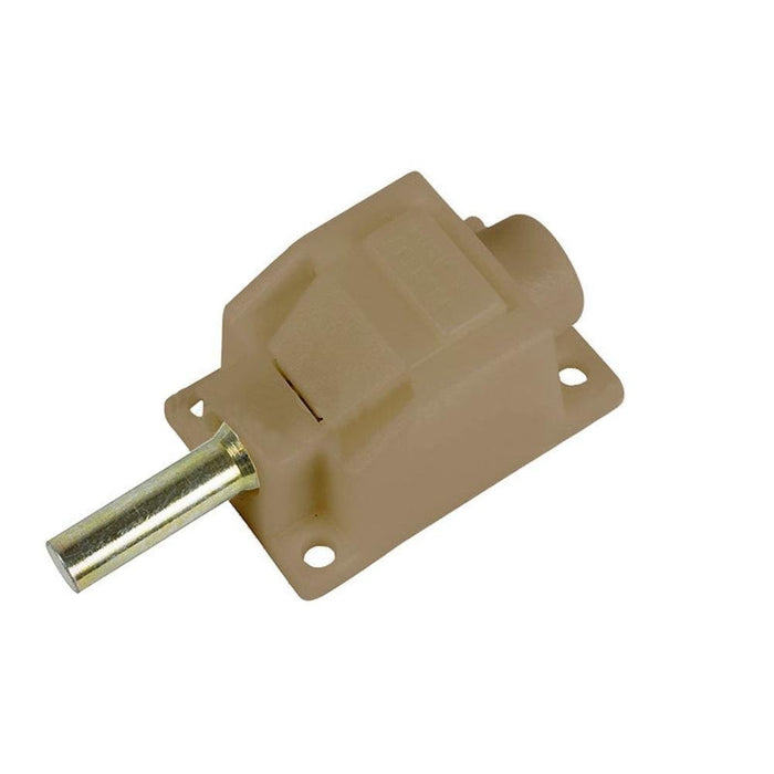Foot Operated Patio Door Lock by Truth Hardware – Coppertone - Reflect Window & Door