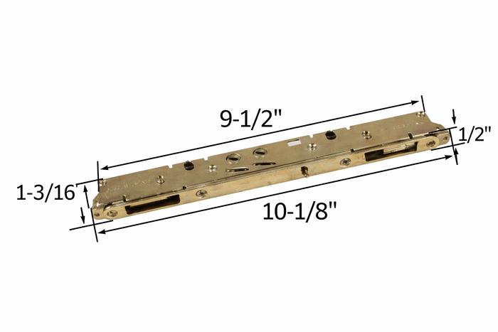 Truth Hardware Sliding Door Double Hook Mortise Lock – Secure Multi - Point Locking System - Reflect Window & Door