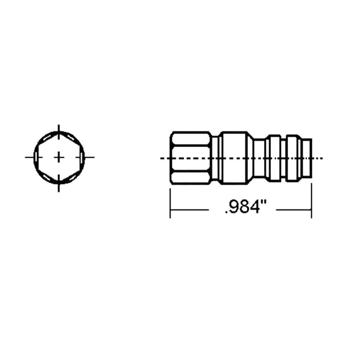 Truth Hardware Window Operator Insert - Reflect Window & Door