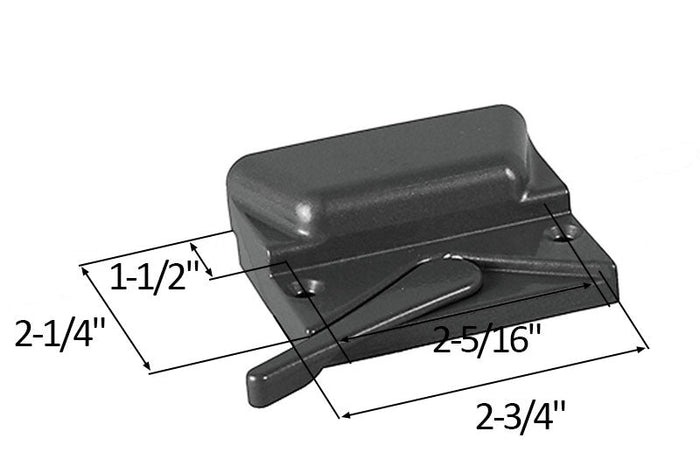 Black Casement Window Sash Lock – Truth HomeGard - Reflect Window & Door