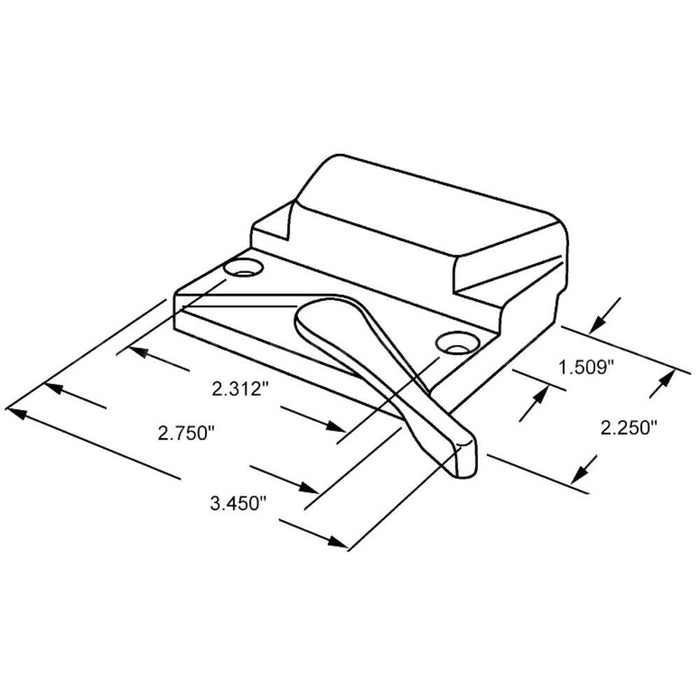 Black Casement Window Sash Lock – Truth HomeGard - Reflect Window & Door