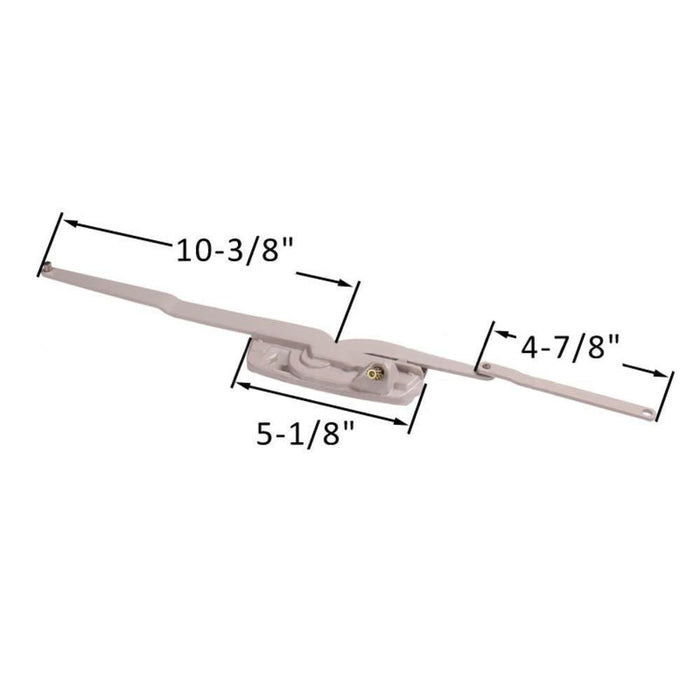 Casement Window Operator Replacement – Truth Hardware Encore Dual Arm, Left Hand - Reflect Window & Door