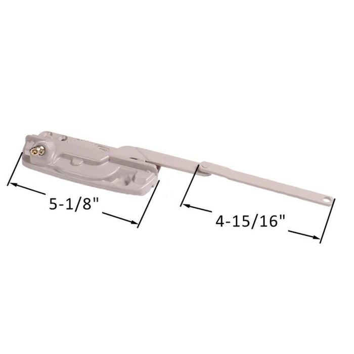 Truth Hardware Encore Left Hand Dyad Casement Window Operator – Single Arm Crank for Casement Windows - Reflect Window & Door