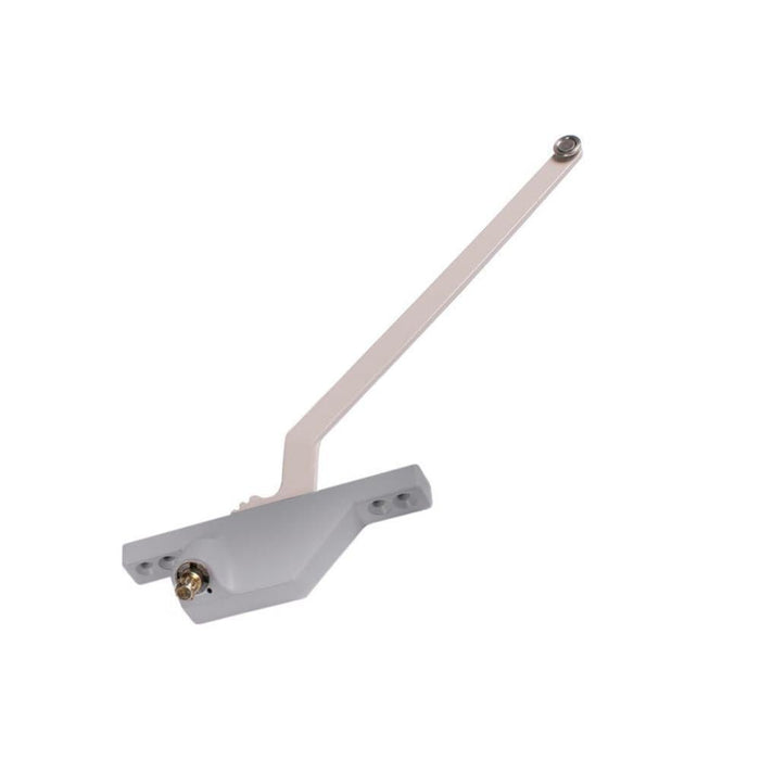 Truth Hardware Aluminum Left Hand Casement Window Operator – 9 - 1/2" Front Mount Crank Arm - Reflect Window & Door