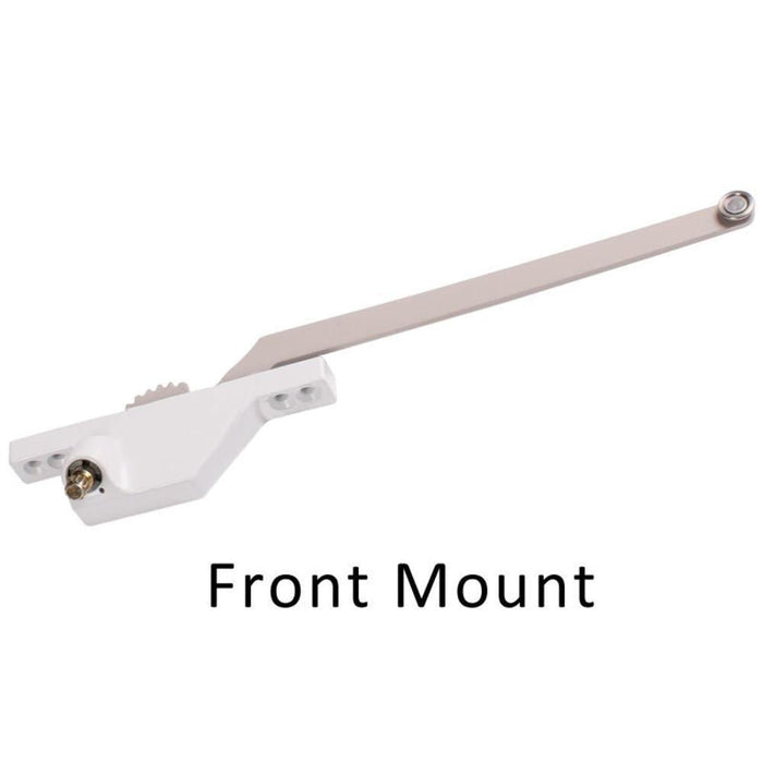 Truth Hardware Window Operator – Left Hand Front Mount, White Finish - Reflect Window & Door