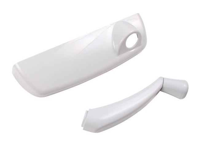 Truth Window Operator Cover & Handle – White, Left Hand, Replacement for Casement Windows - Reflect Window & Door